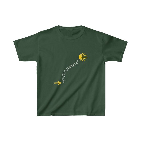 Camiseta de Huellas del Camino de Santiago para Niños
