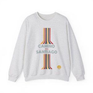 Sudadera Líneas del Camino de Santiago - Cuello Redondo