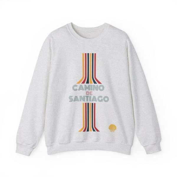 Sudadera Líneas del Camino de Santiago - Cuello Redondo