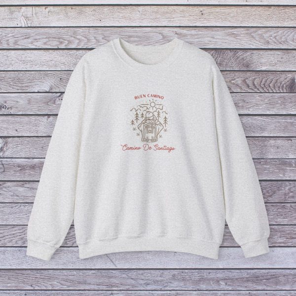 Sudadera Camino de Peregrinación - Cuello Redondo - Imagen 4