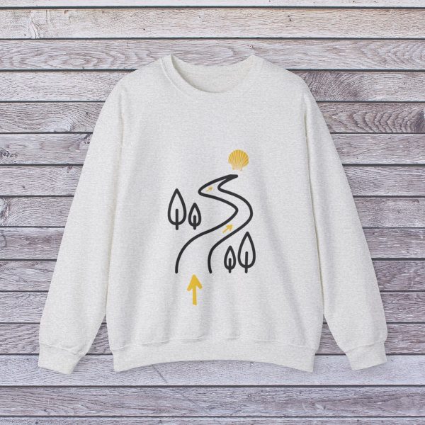 Sudadera Sendero al Camino de Santiago - Cuello Redondo - Imagen 4