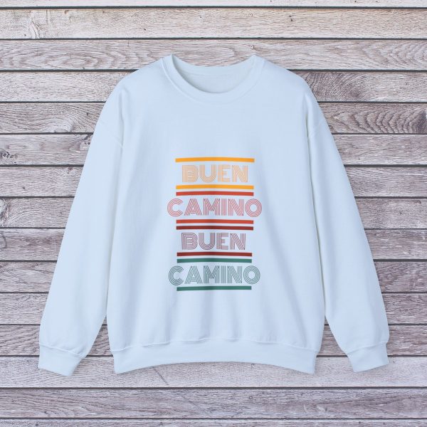 Sudadera del Buen Camino Vintage - Cuello Redondo - Image 7