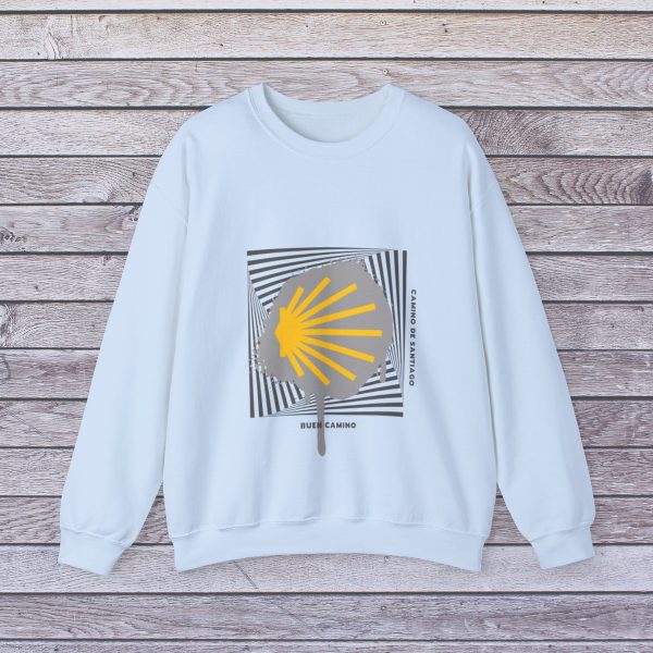 Sudadera pintura del Camino de Santiago - Cuello Redondo - Imagen 12