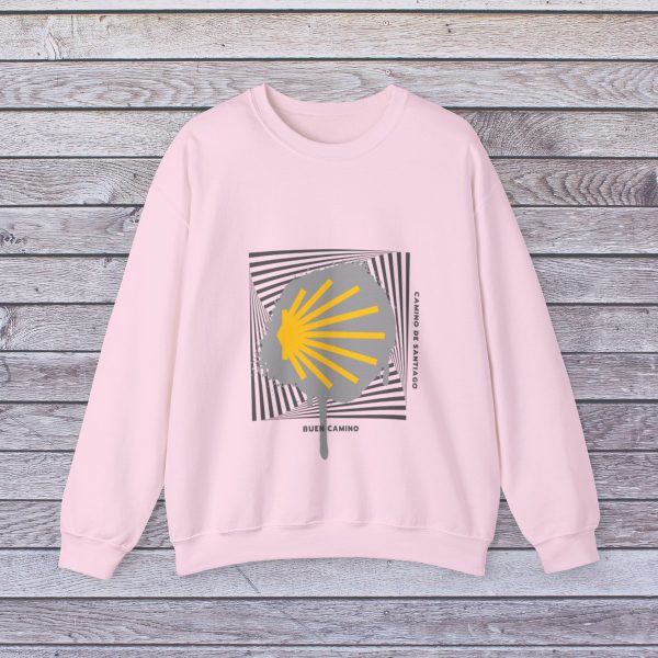 Sudadera pintura del Camino de Santiago - Cuello Redondo - Imagen 13