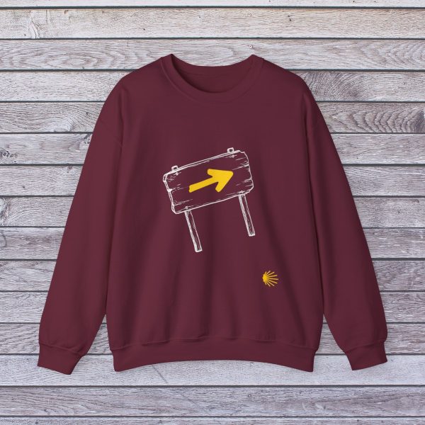 Sudadera Señalización del Camino de Santiago - Cuello Redondo - Imagen 9