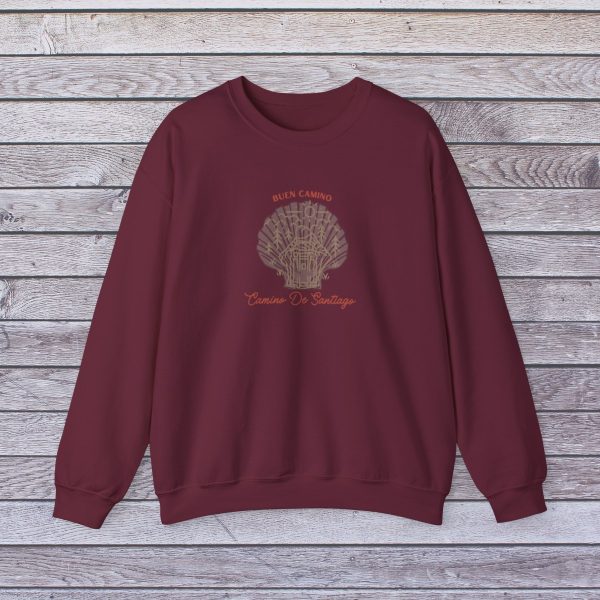 Sudadera Camino de Peregrinación - Cuello Redondo - Imagen 2