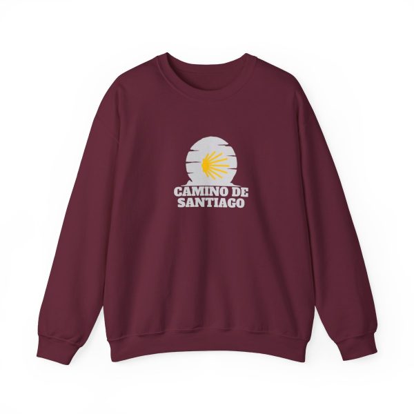 Sudadera Camino de Santiago, Cuello Redondo - Imagen 7