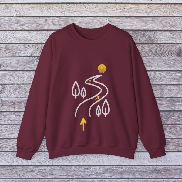 Sudadera Sendero al Camino de Santiago - Cuello Redondo - Imagen 7