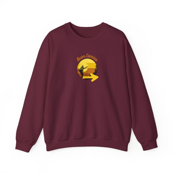 Sudadera Saludo del Camino de Santiago - Cuello Redondo - Imagen 7