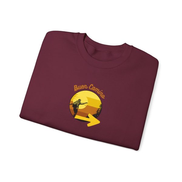Sudadera Saludo del Camino de Santiago - Cuello Redondo - Imagen 8