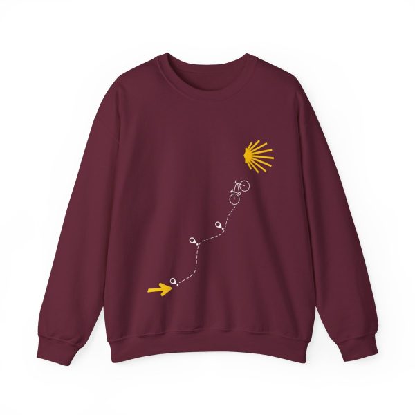 Sudadera Ruta en Bicicleta hacia la Vieira - Cuello redondo - Imagen 8