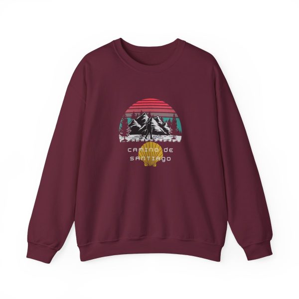 Sudadera Cumbres del Camino de Santiago - Cuello Redondo - Imagen 5