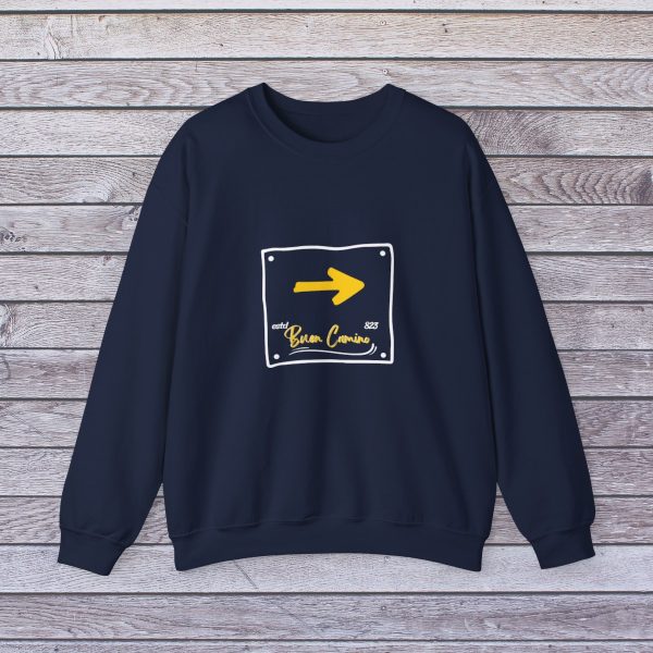 Sudadera de Señal del Camino de Santiago - Cuello Redondo - Image 12