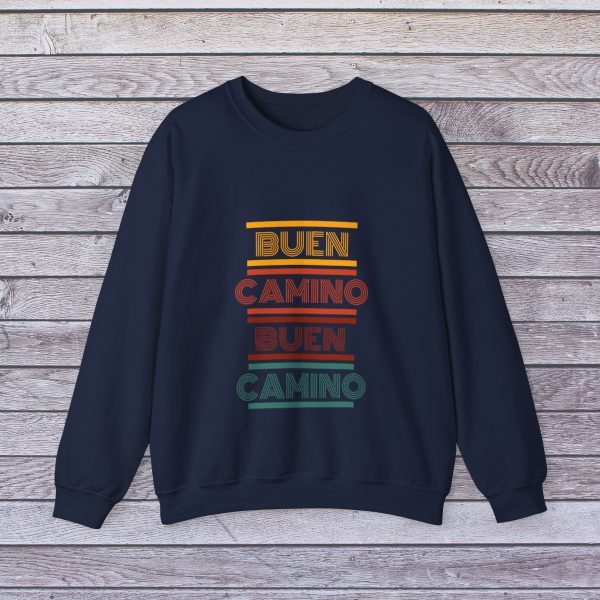 Sudadera del Buen Camino Vintage - Cuello Redondo - Image 8