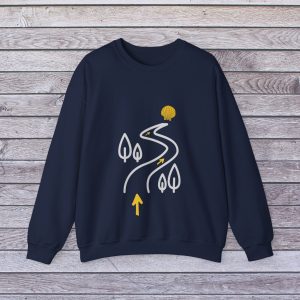 Sudadera Sendero al Camino de Santiago - Cuello Redondo