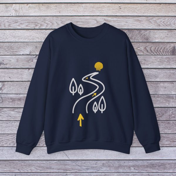 Sudadera Sendero al Camino de Santiago - Cuello Redondo