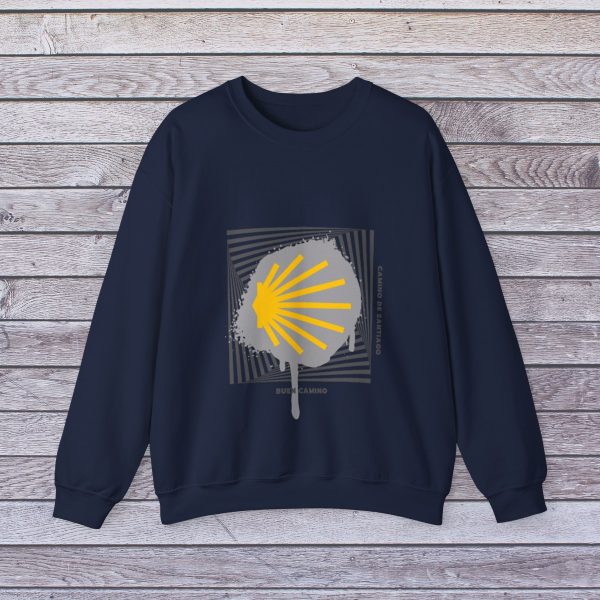 Sudadera pintura del Camino de Santiago - Cuello Redondo - Imagen 2