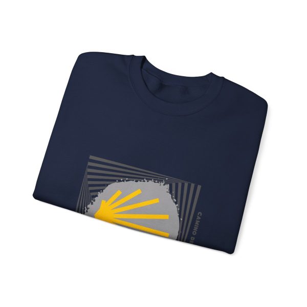Sudadera pintura del Camino de Santiago - Cuello Redondo - Imagen 3