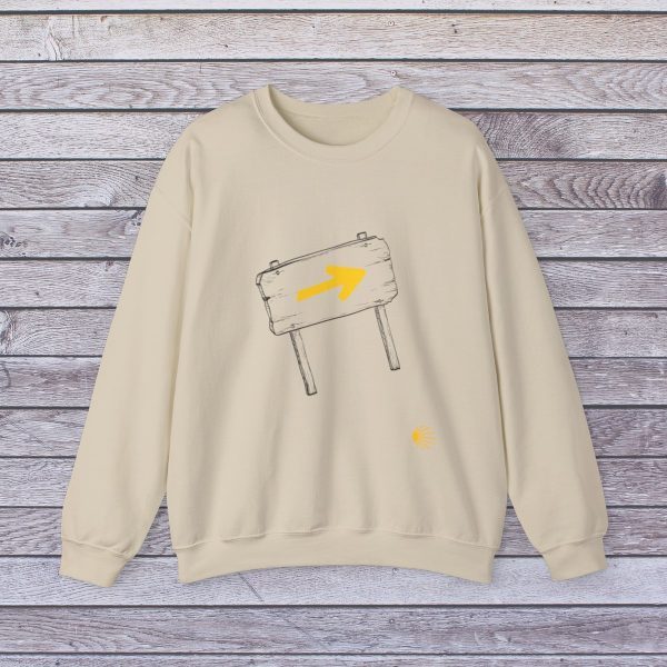 Sudadera Señalización del Camino de Santiago - Cuello Redondo - Imagen 7