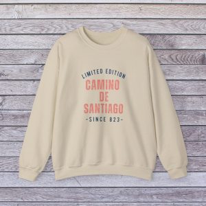 Sudadera Denim del Camino de Santiago - Cuello Redondo