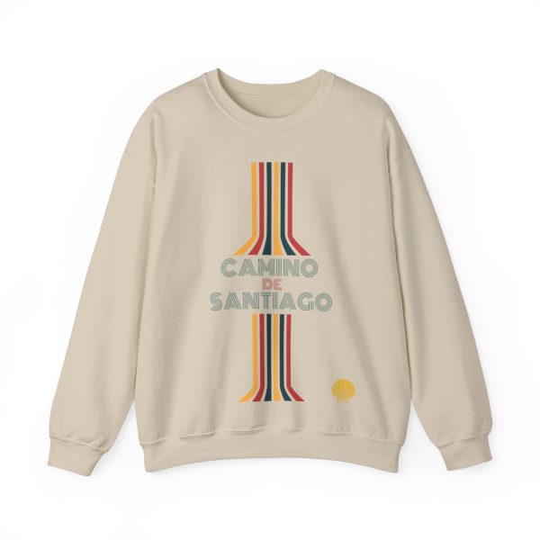 Sudadera Líneas del Camino de Santiago - Cuello Redondo - Imagen 7