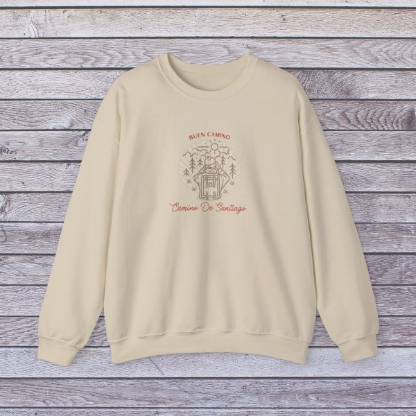 Sudadera Camino de Peregrinación - Cuello Redondo - Imagen 6