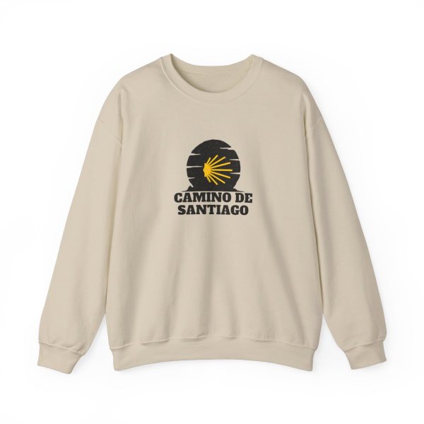 Sudadera Camino de Santiago, Cuello Redondo - Imagen 2