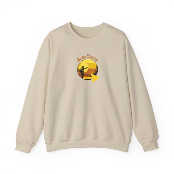 Sudadera Saludo del Camino de Santiago - Cuello Redondo - Imagen 4