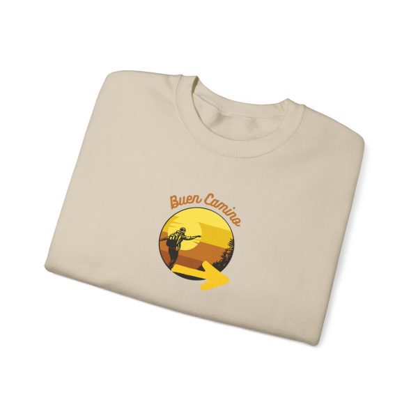 Sudadera Saludo del Camino de Santiago - Cuello Redondo - Imagen 5
