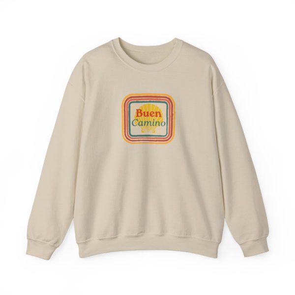 Sudadera del Buen Camino vintage - Cuello Redondo - Imagen 2