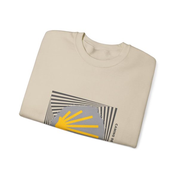 Sudadera pintura del Camino de Santiago - Cuello Redondo - Imagen 7