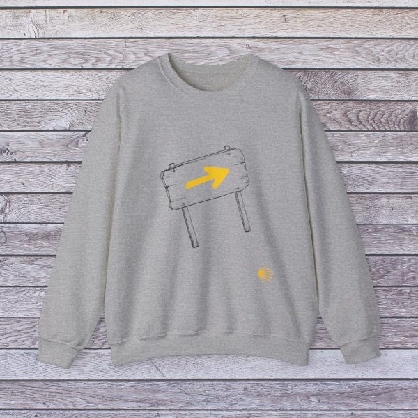 Sudadera Señalización del Camino de Santiago - Cuello Redondo - Imagen 8