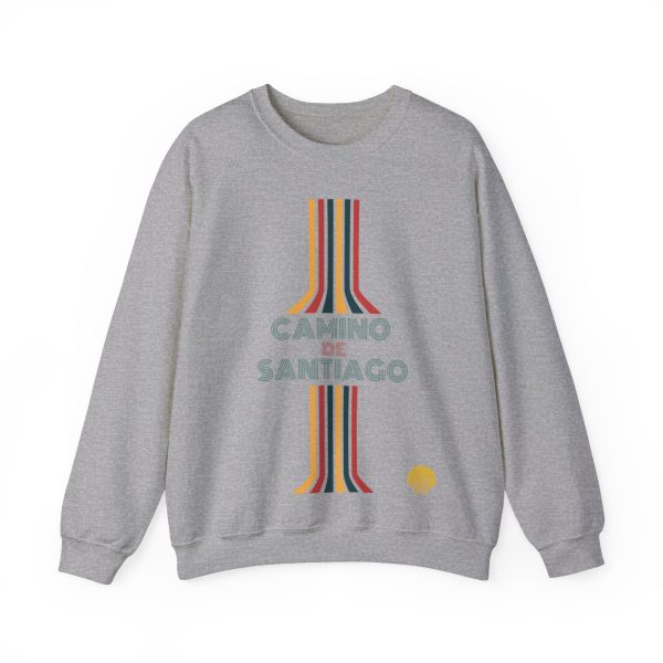 Sudadera Líneas del Camino de Santiago - Cuello Redondo - Imagen 8