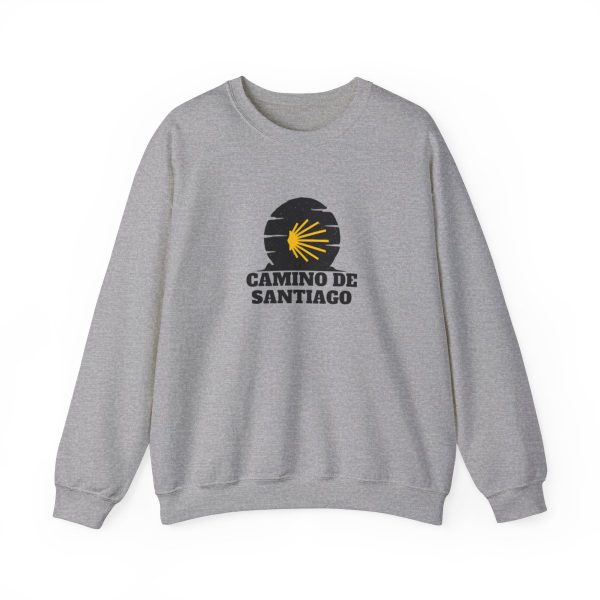 Sudadera Camino de Santiago, Cuello Redondo - Imagen 6