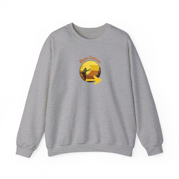 Sudadera Saludo del Camino de Santiago - Cuello Redondo