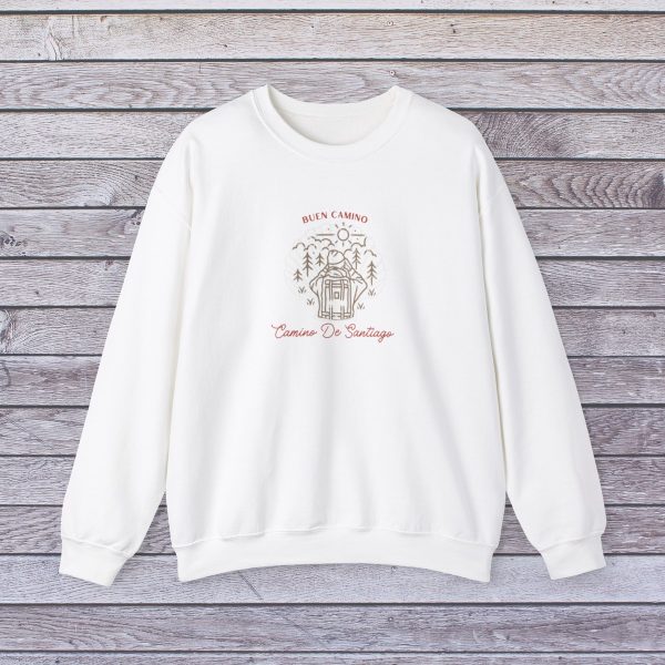 Sudadera Camino de Peregrinación - Cuello Redondo - Imagen 3