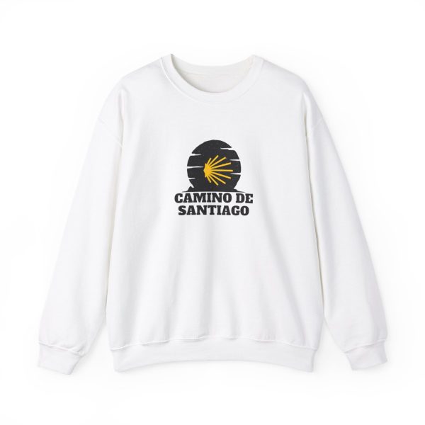 Sudadera Camino de Santiago, Cuello Redondo - Imagen 3