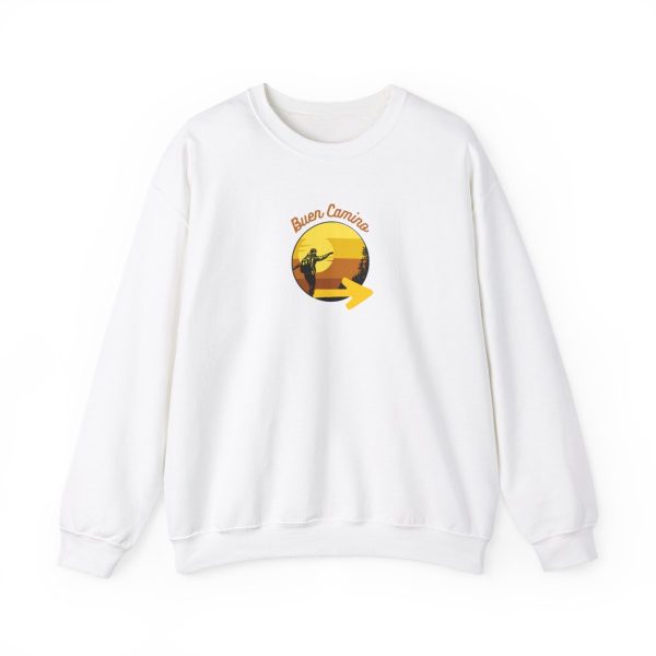 Sudadera Saludo del Camino de Santiago - Cuello Redondo - Imagen 3