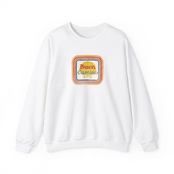 Sudadera del Buen Camino vintage - Cuello Redondo - Imagen 3