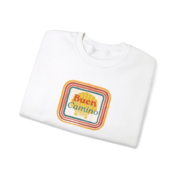 Sudadera del Buen Camino vintage - Cuello Redondo - Imagen 4