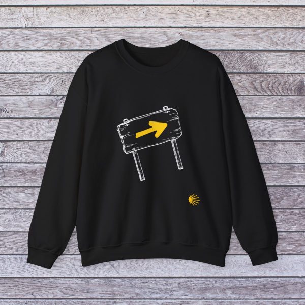 Sudadera Señalización del Camino de Santiago - Cuello Redondo