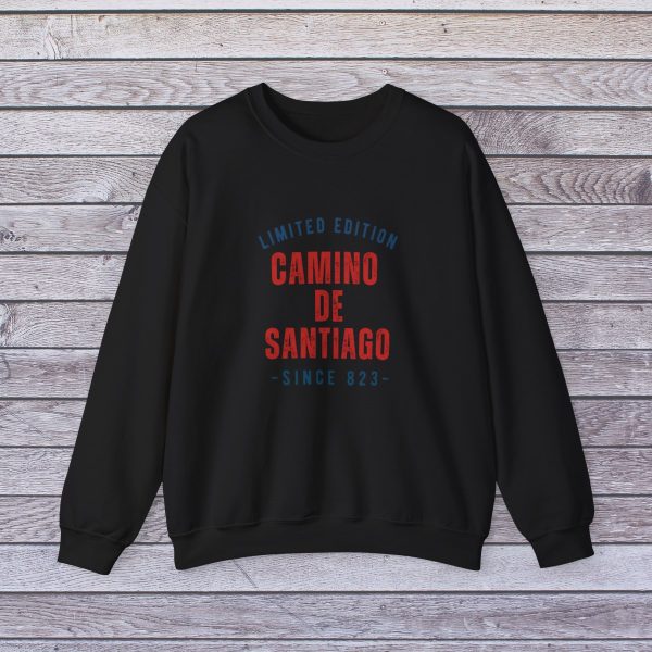 Sudadera Denim del Camino de Santiago - Cuello Redondo - Image 7