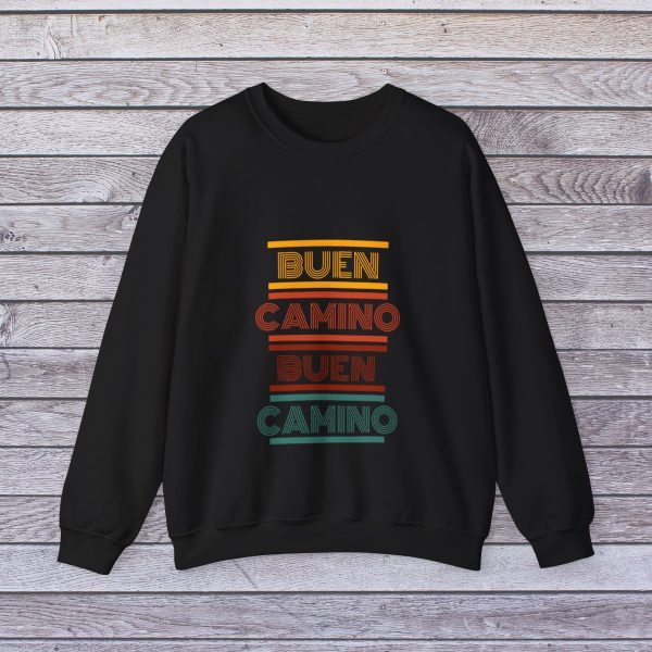 Sudadera del Buen Camino Vintage - Cuello Redondo - Image 4