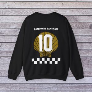 Sudadera Sport del Camino de Santiago, Cuello redondo