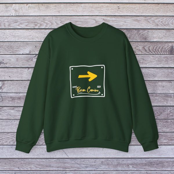 Sudadera de Señal del Camino de Santiago - Cuello Redondo - Image 9