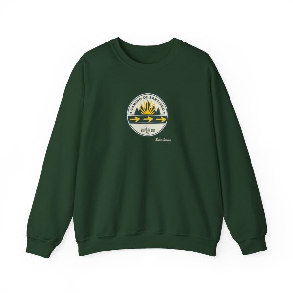Sudadera bosques del Camino de Santiago, Cuello Redondo - Imagen 2