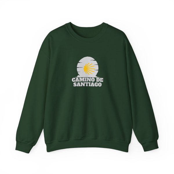 Sudadera Camino de Santiago, Cuello Redondo - Imagen 8