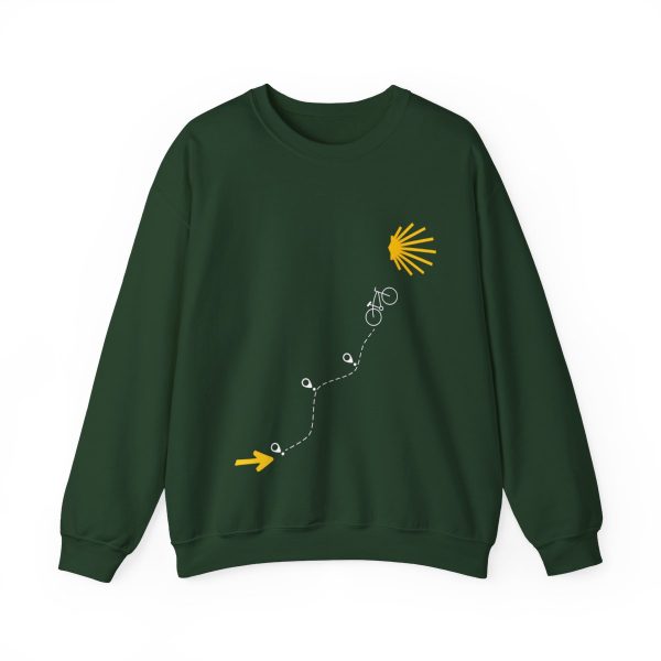 Sudadera Ruta en Bicicleta hacia la Vieira - Cuello redondo - Imagen 9