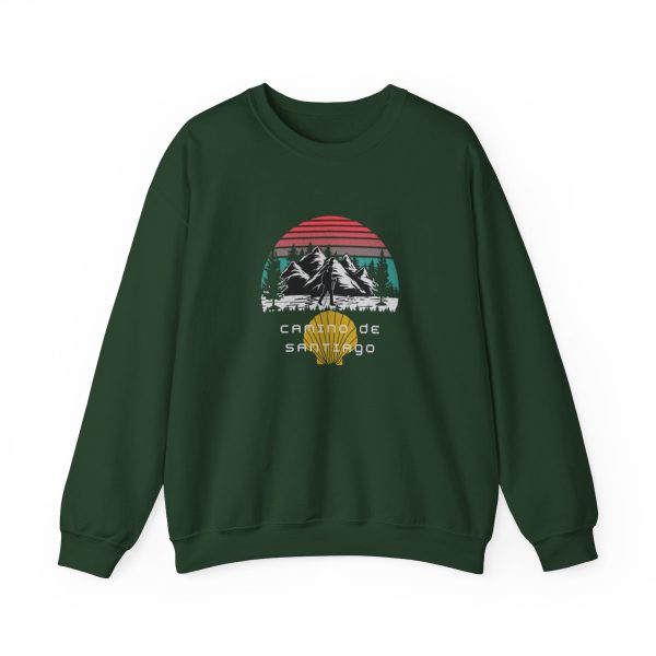 Sudadera Cumbres del Camino de Santiago - Cuello Redondo