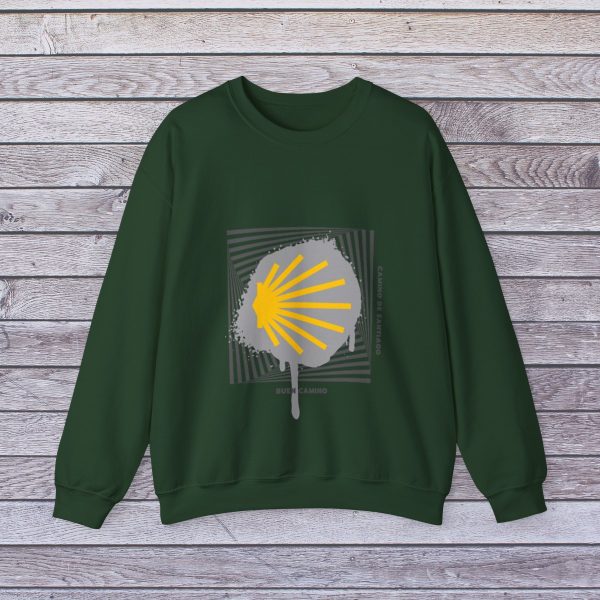 Sudadera pintura del Camino de Santiago - Cuello Redondo - Imagen 11